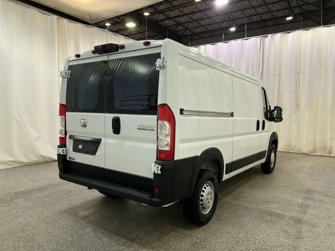 New 2026 Bright White Clear-Coat Exterior Paint RAM Tradesman 1500 Low Roof 136 WB w/Pass Seat image 8