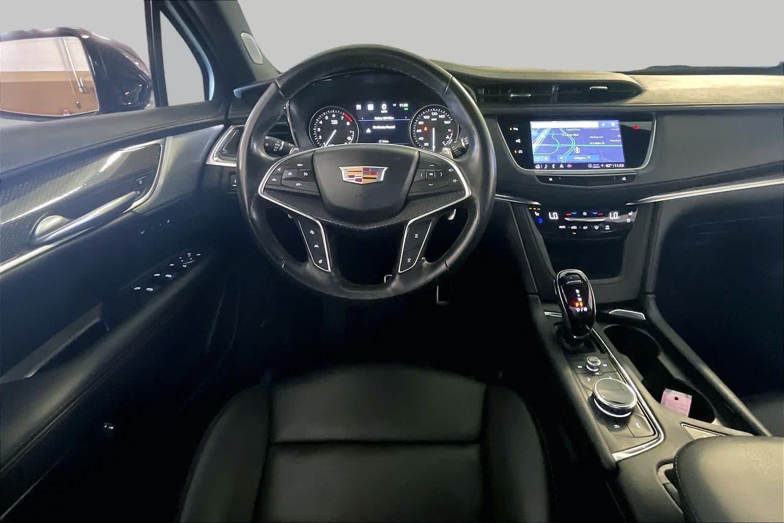 Used 2025 Stellar Black Metallic Cadillac AWD Sport image 5