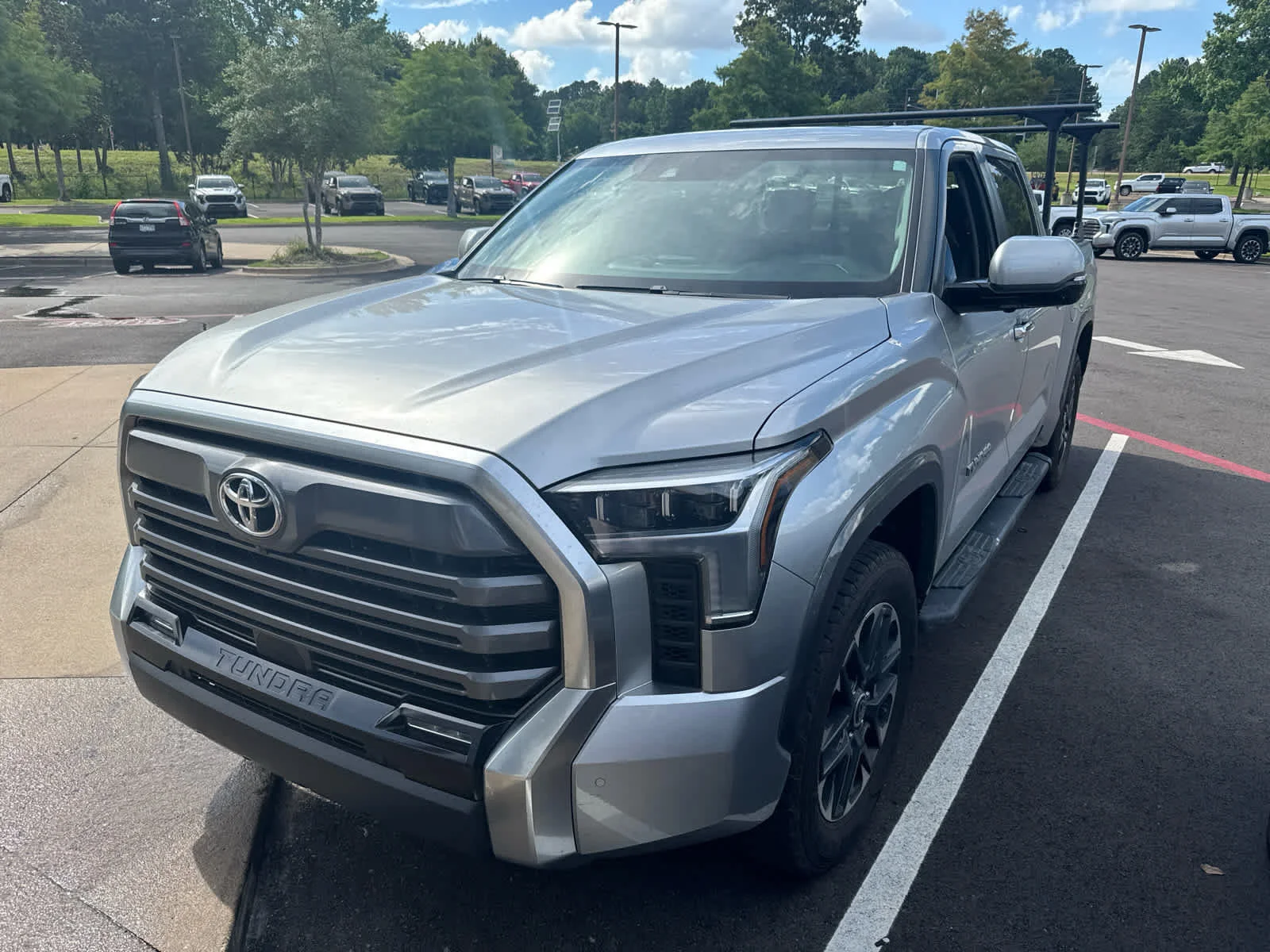 Used 2024 Toyota Tundra Limited with VIN 5TFJA5DB7RX142392 for sale in Little Rock