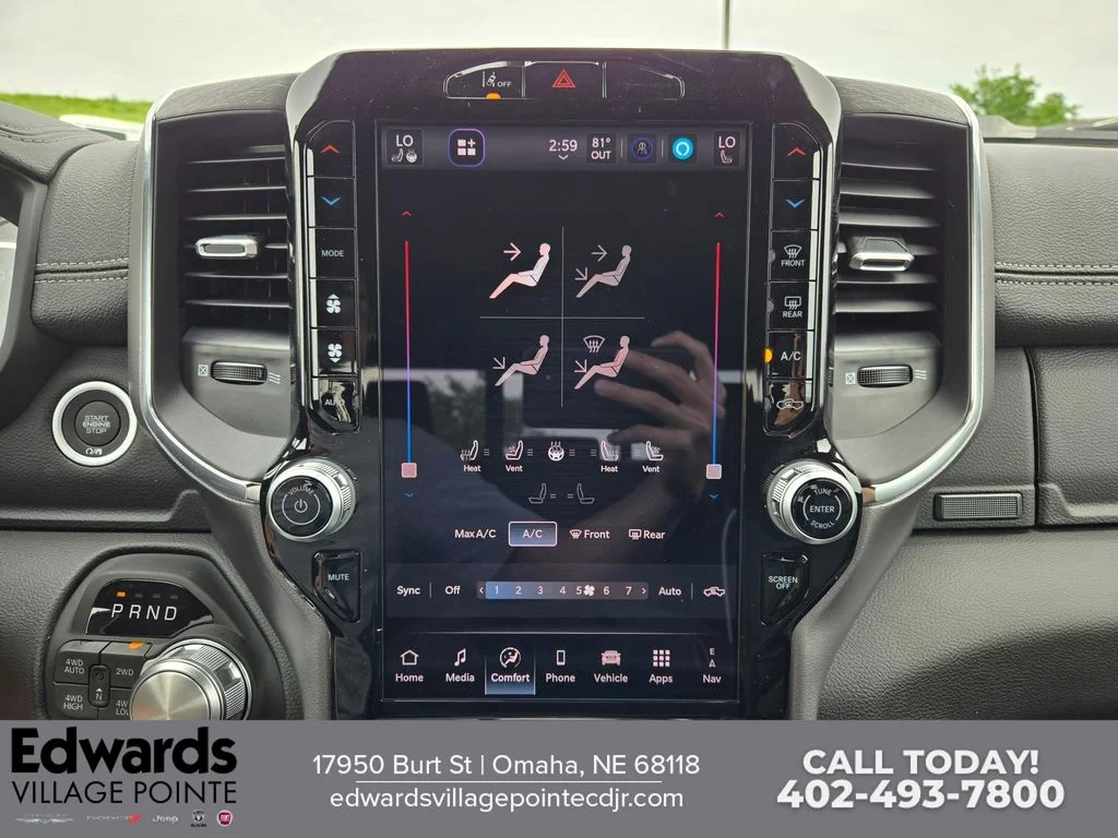 New 2026 Diamond Black Crystal Pearl-Coat Exterior Paint RAM Laramie image 19