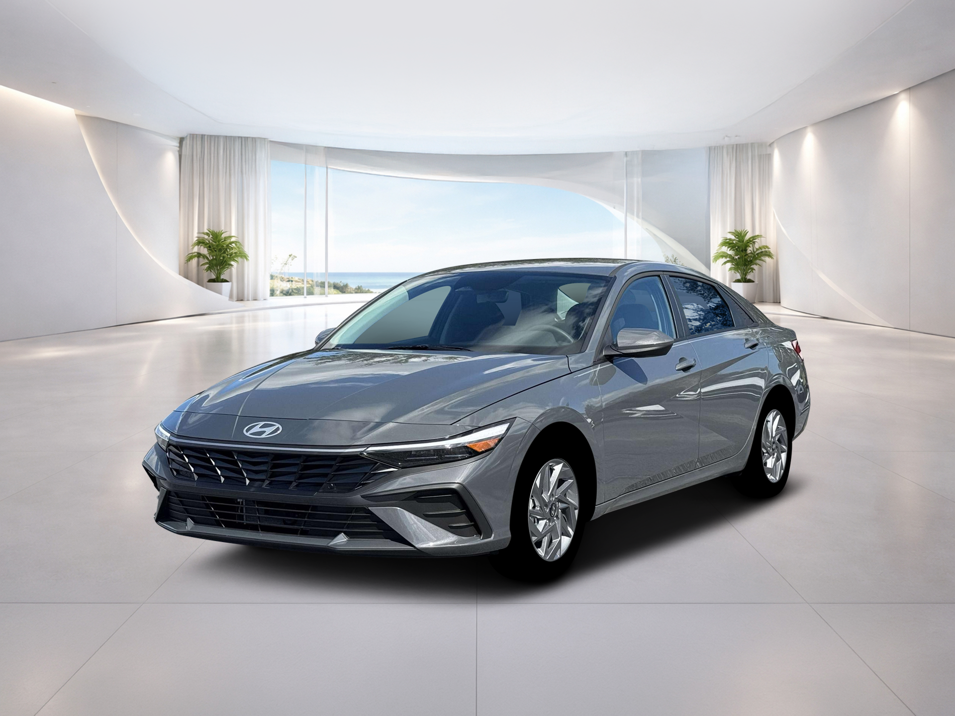 2026 Hyundai Elantra Hybrid Blue