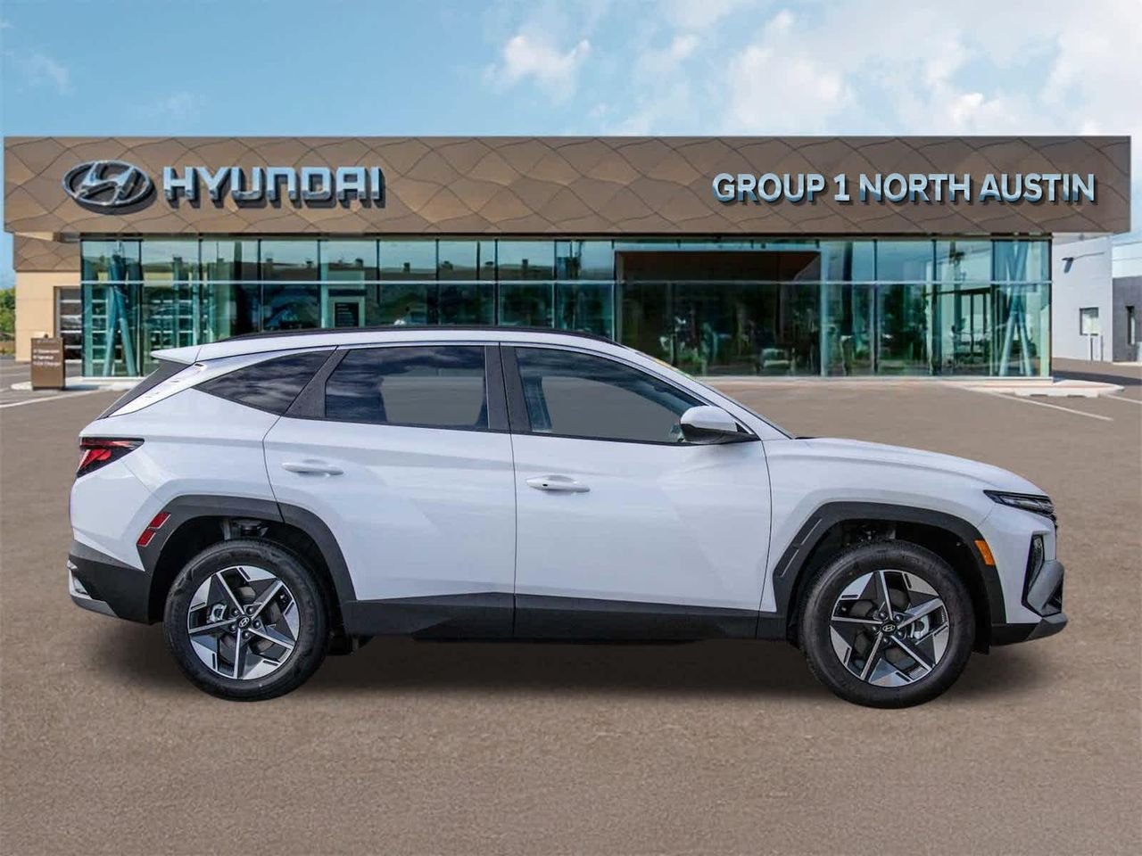New 2026 Creamy White Pearl Hyundai SEL AWD image 8