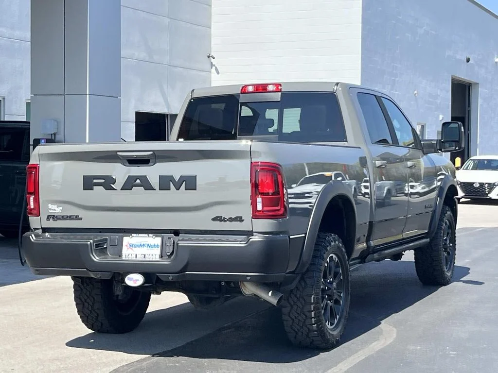 Used 2026 Ceramic Gray Clearcoat Ram Rebel image 7