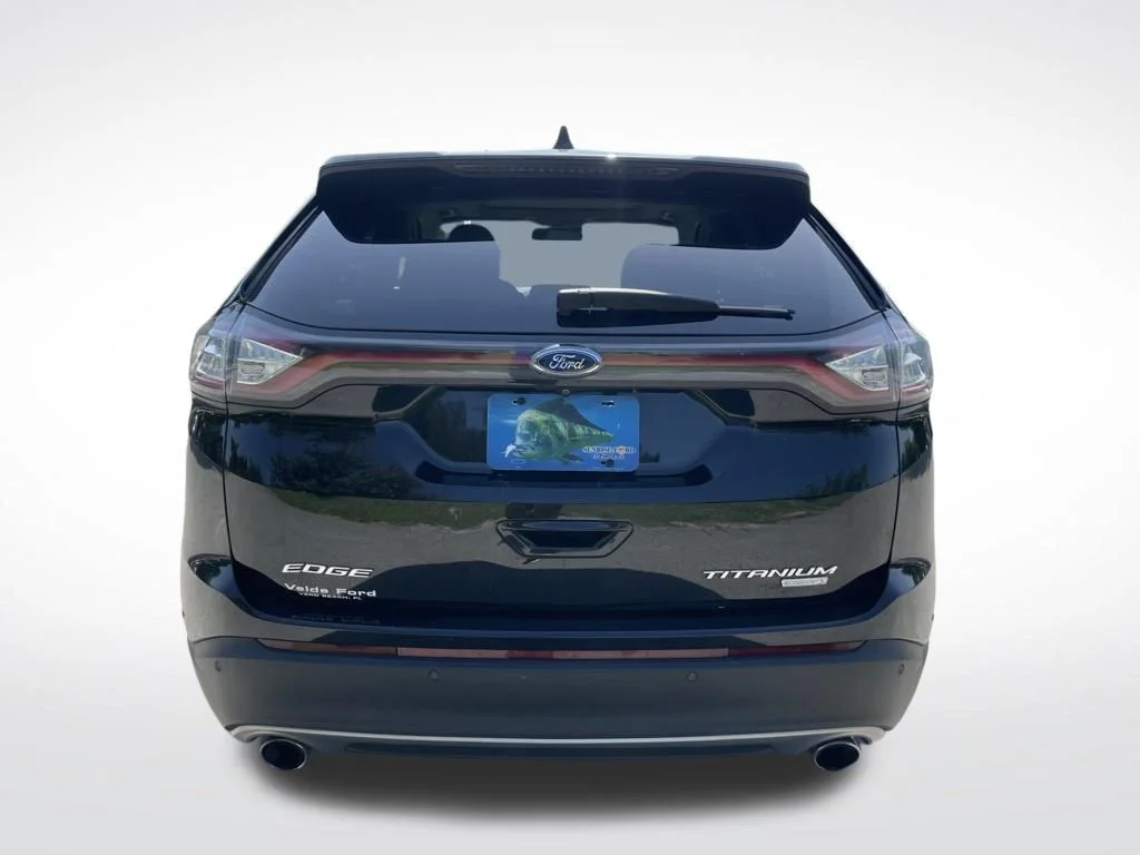 Used 2018 Shadow Black Ford Titanium image 7