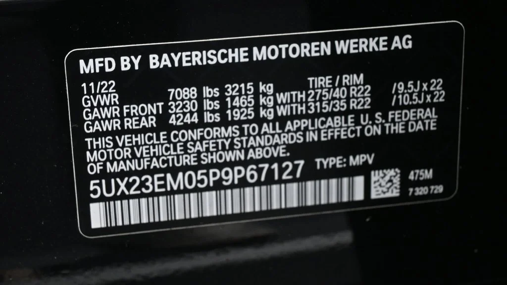 Used 2023 Black Sapphire Metallic BMW xDrive40i image 24