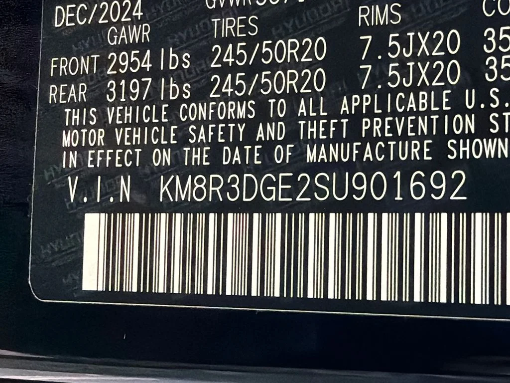 Used 2025 Black Hyundai XRT image 34