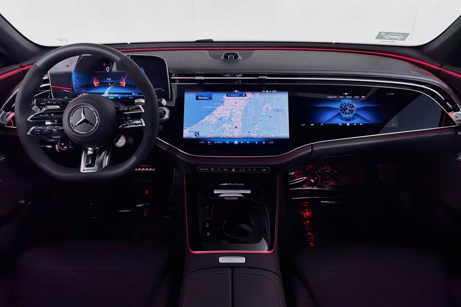 New 2027 MANUFAKTUR Alpine Grey Mercedes-Benz AMG® E 53 Hybrid Wagon image 4