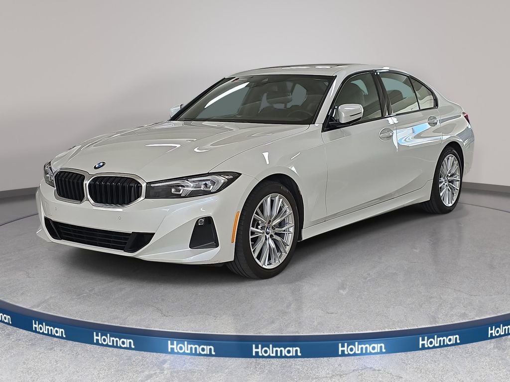 Certified Used 2023 Mineral White Metallic BMW 330i image 1
