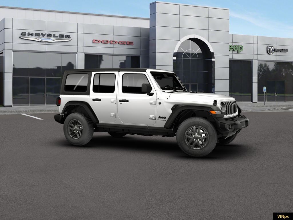 New 2026 Bright White Clear-Coat Exterior Paint Jeep Sport image 8