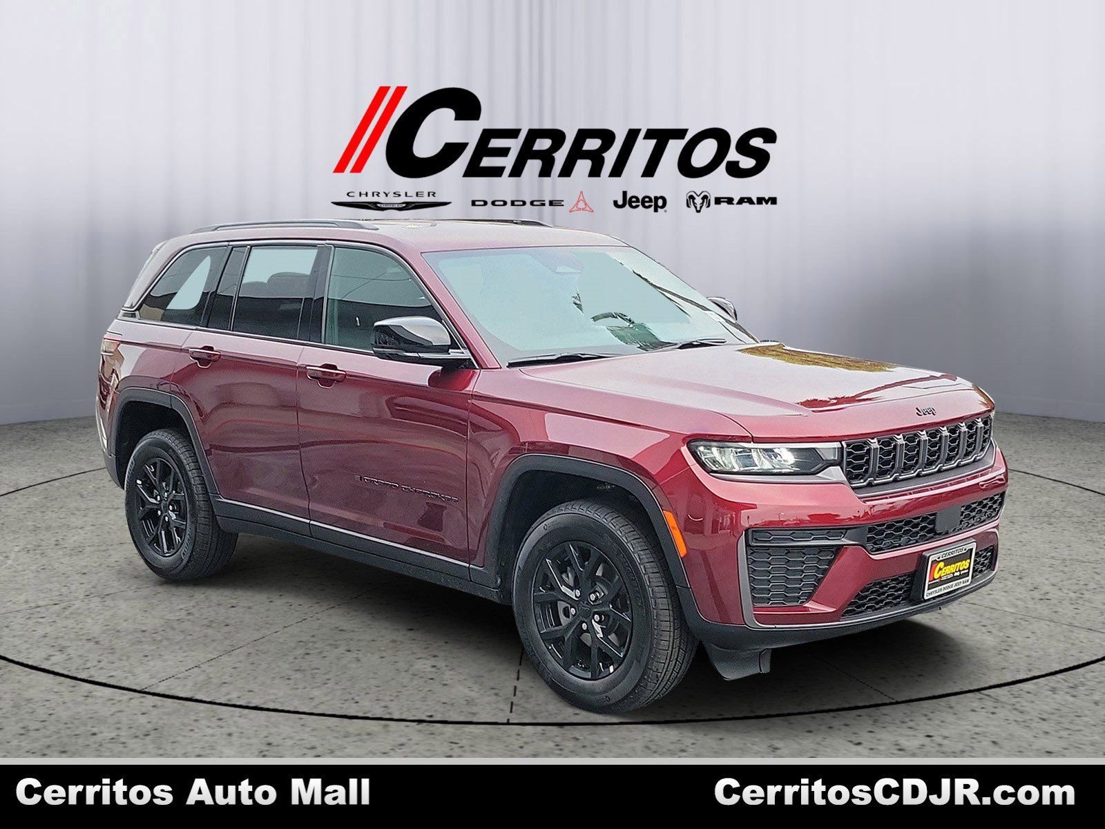 New 2026 Velvet Red Pearl-Coat Exterior Paint Jeep Altitude image 1