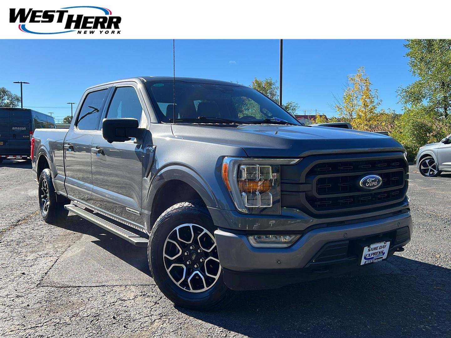 Used 2023 Carbonized Gray Ford XLT image 1
