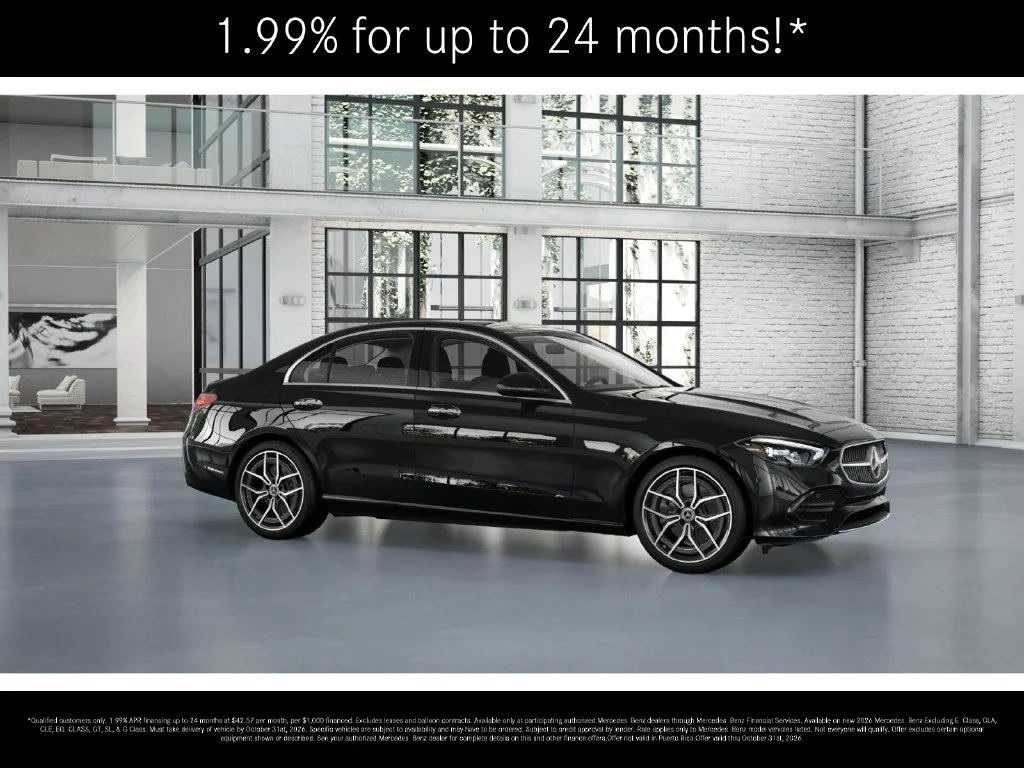 New 2026 Black Mercedes-Benz C 300 image 55