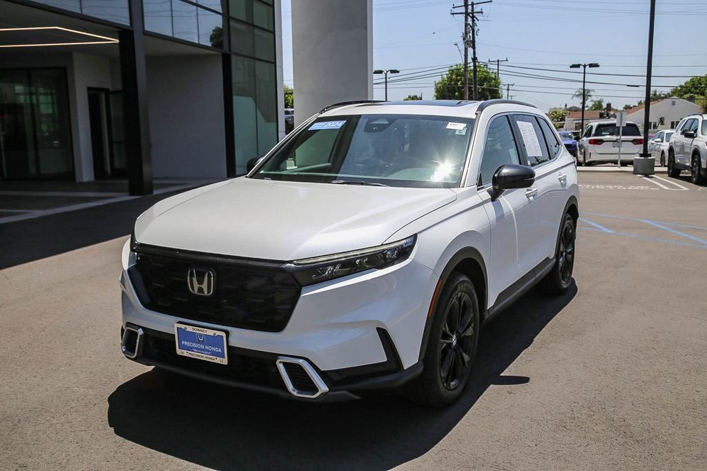 Certified Used 2024 Platinum White Pearl Honda Sport Touring image 3