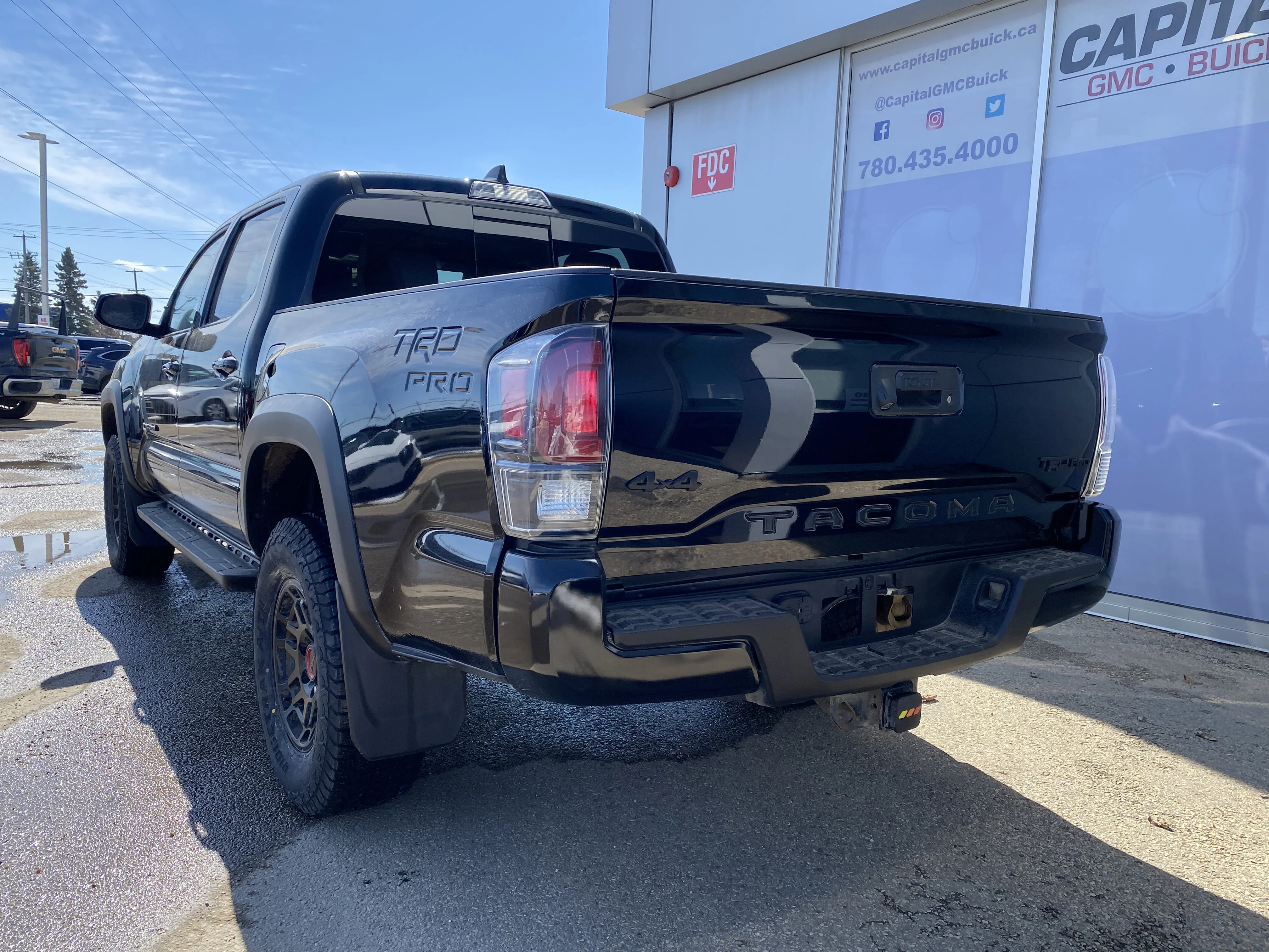 Certified Used 2023 Black Toyota TRD PRO * LEATHER * SUNROOF * NAVIGATION * image 3