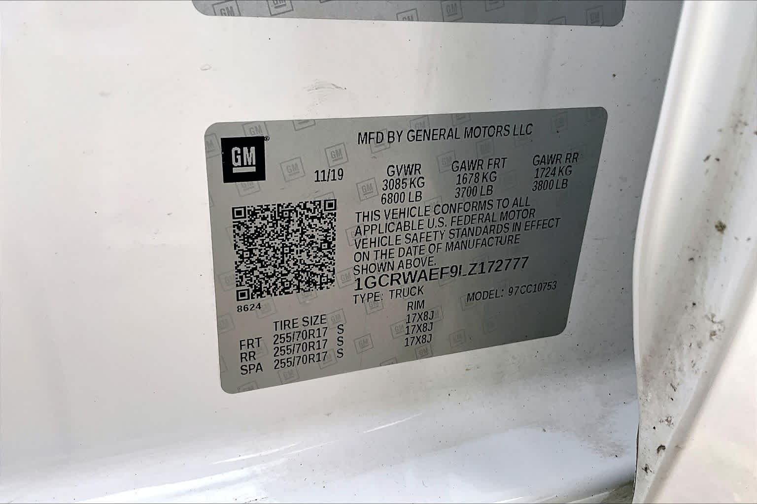 Used 2020 SUMMIT WHITE Chevrolet Work Truck image 37