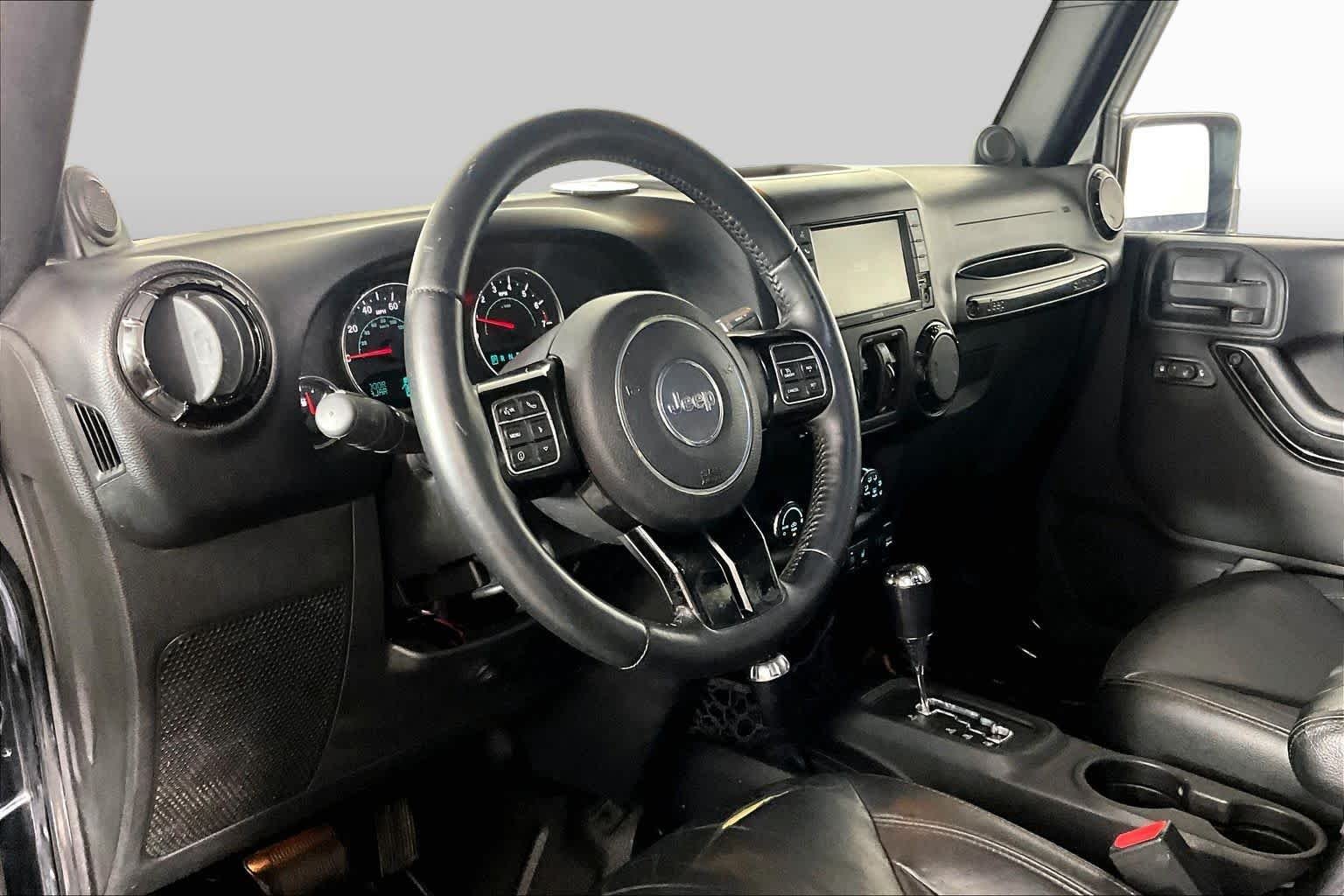 Used 2014 Black Clearcoat Jeep Altitude image 16