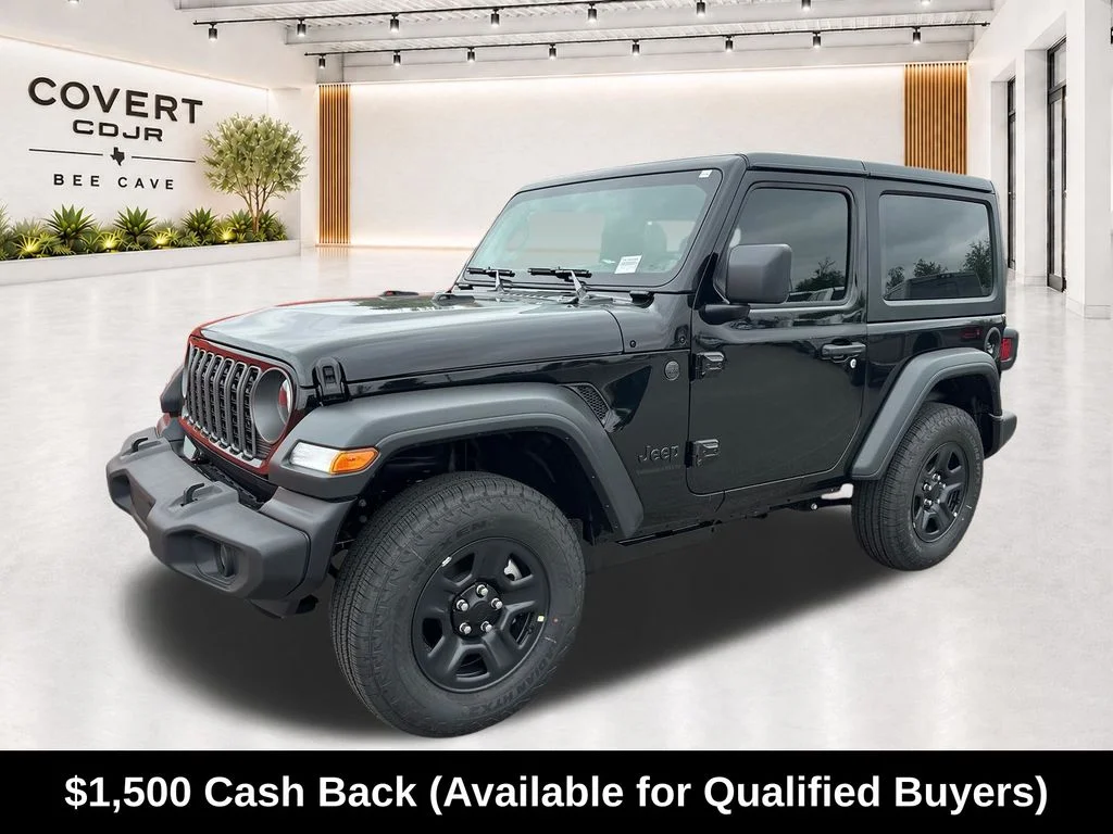 New 2026 Black Clearcoat Jeep Sport image 4