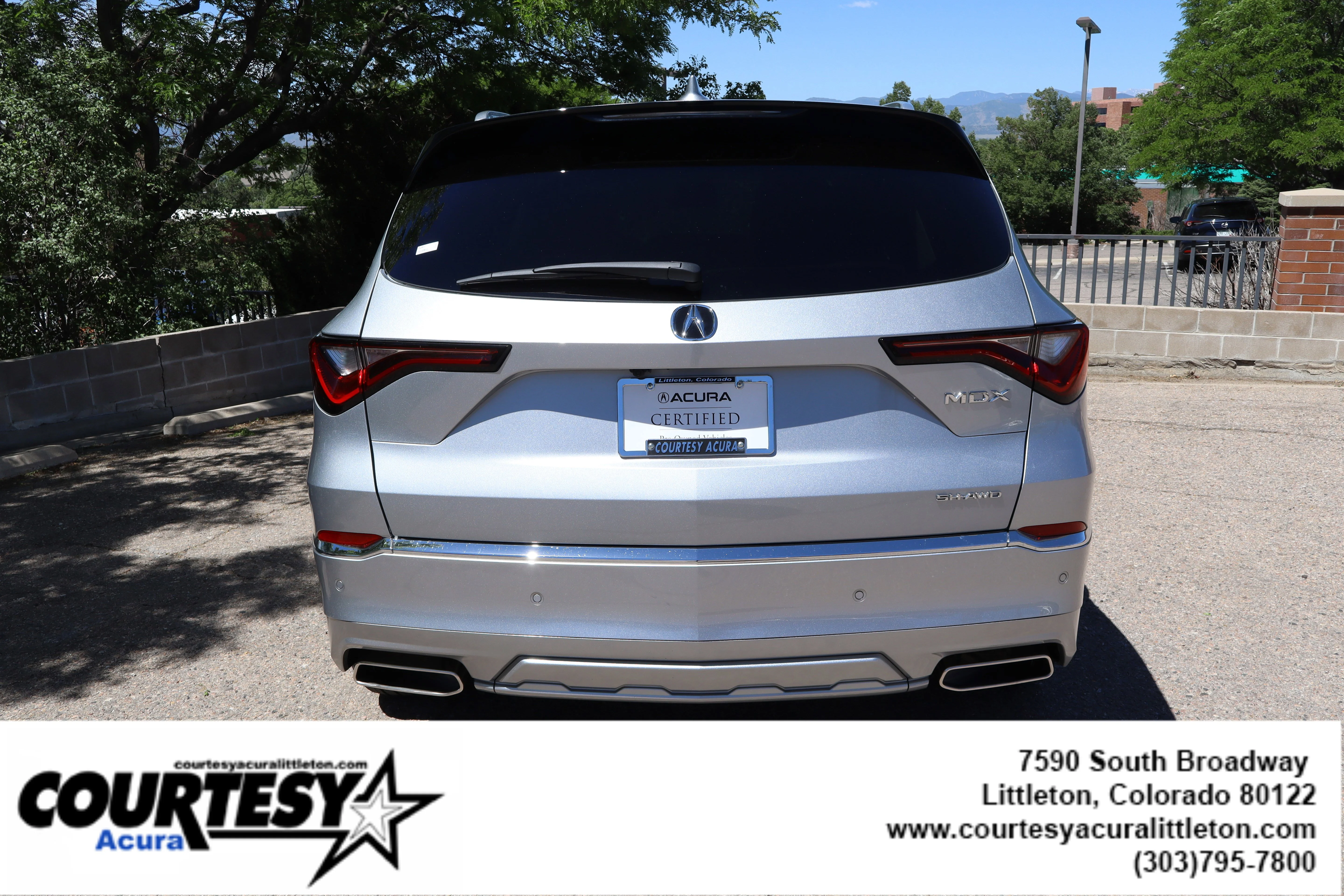 Certified Used 2026 Solar Silver Metallic Acura SH-AWD with Advance Package image 5