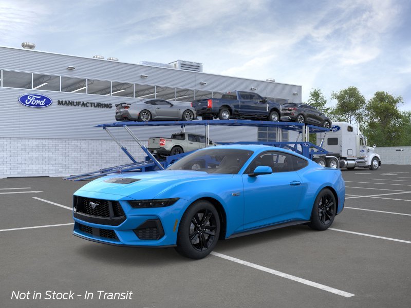 New 2026 Grabber Blue Metallic Ford GT Fastback image 1