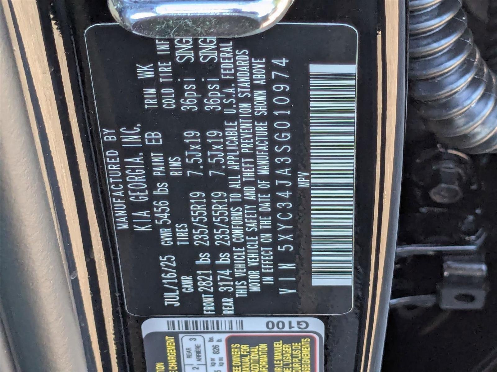 New 2025 Ebony Black Kia Light Long Range image 37
