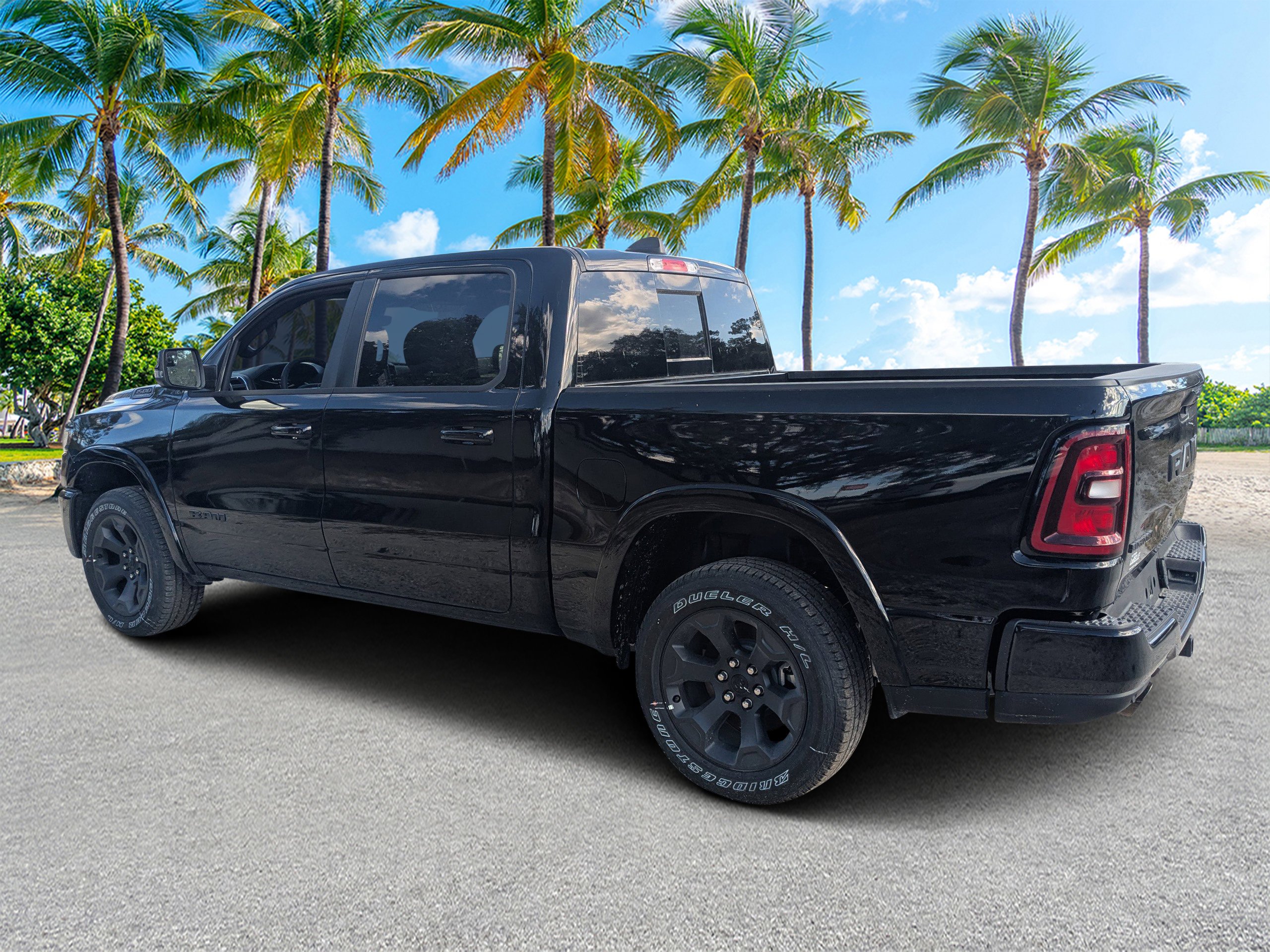 New 2026 Diamond Black Crystal Pearlcoat RAM Big Horn image 5
