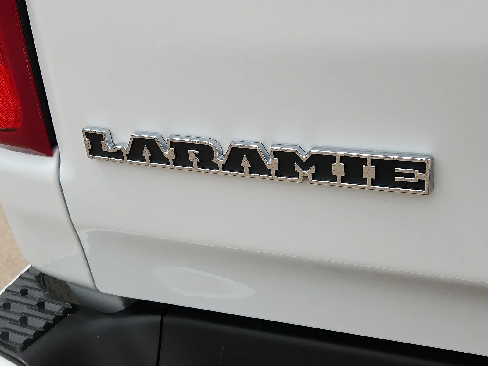 New 2026 Bright White Clear-Coat  Paint Ram LARAMIE CREW CAB 4X4 5
