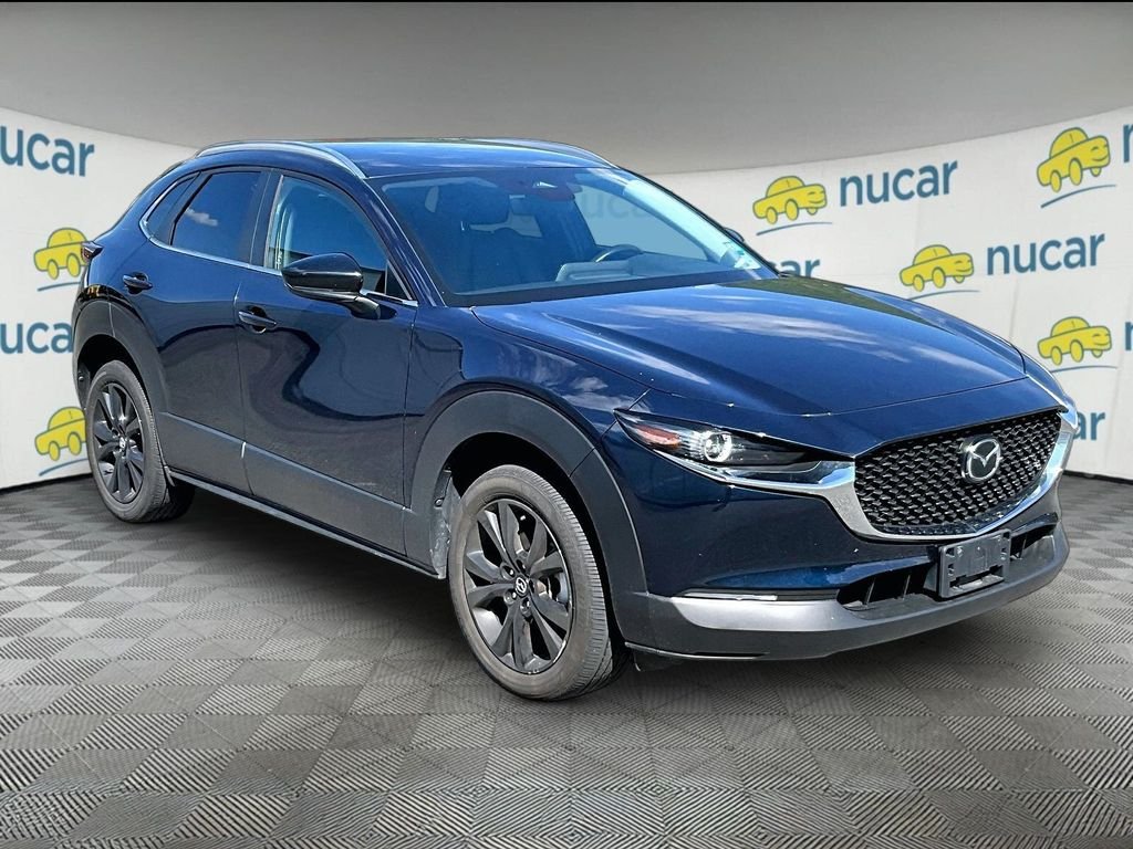 Used 2024 Deep Crystal Blue Mica Mazda 2.5 S Select Sport AWD image 1
