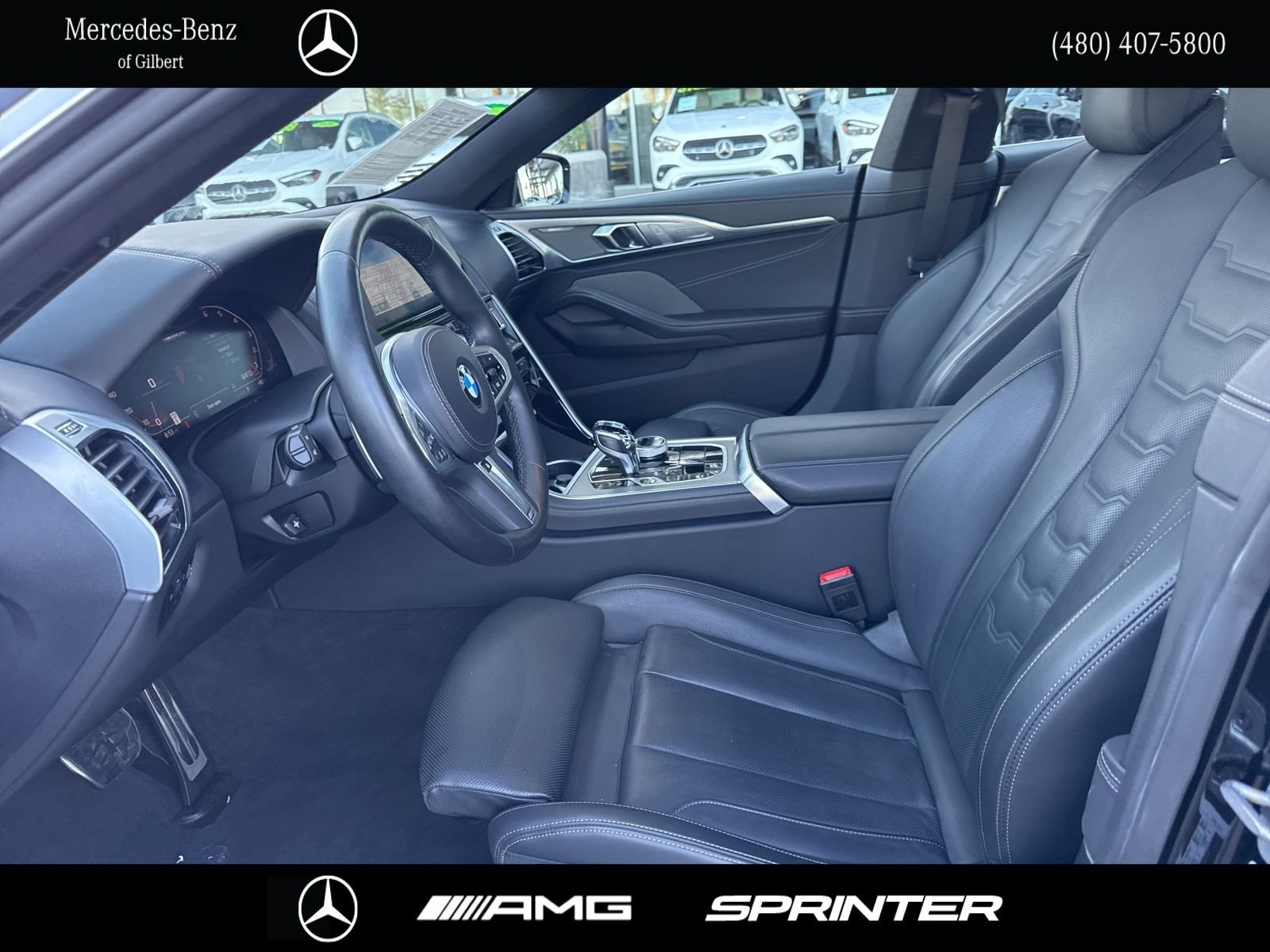 Used 2022 Black BMW M850i xDrive Gran Coupe image 10