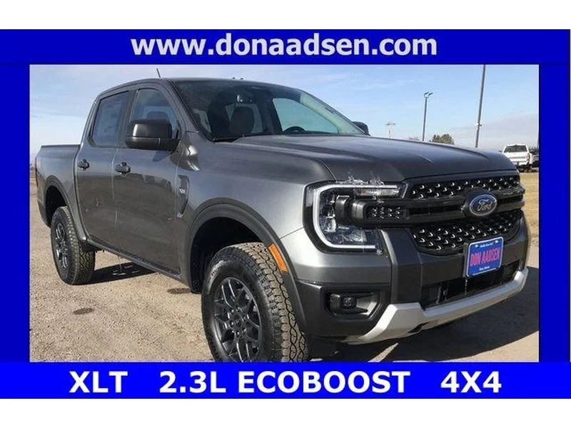 New 2025 Carbonized Gray Metallic Ford XLT image 1