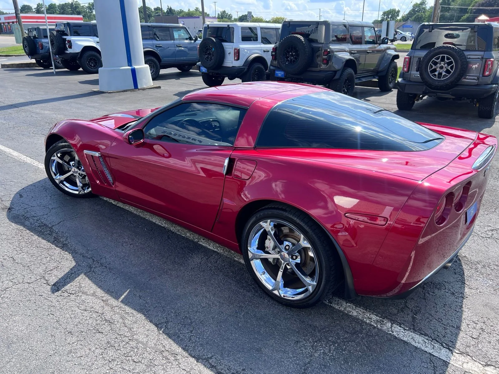 Used 2012 Crystal Red Tintcoat Chevrolet Grand Sport image 15