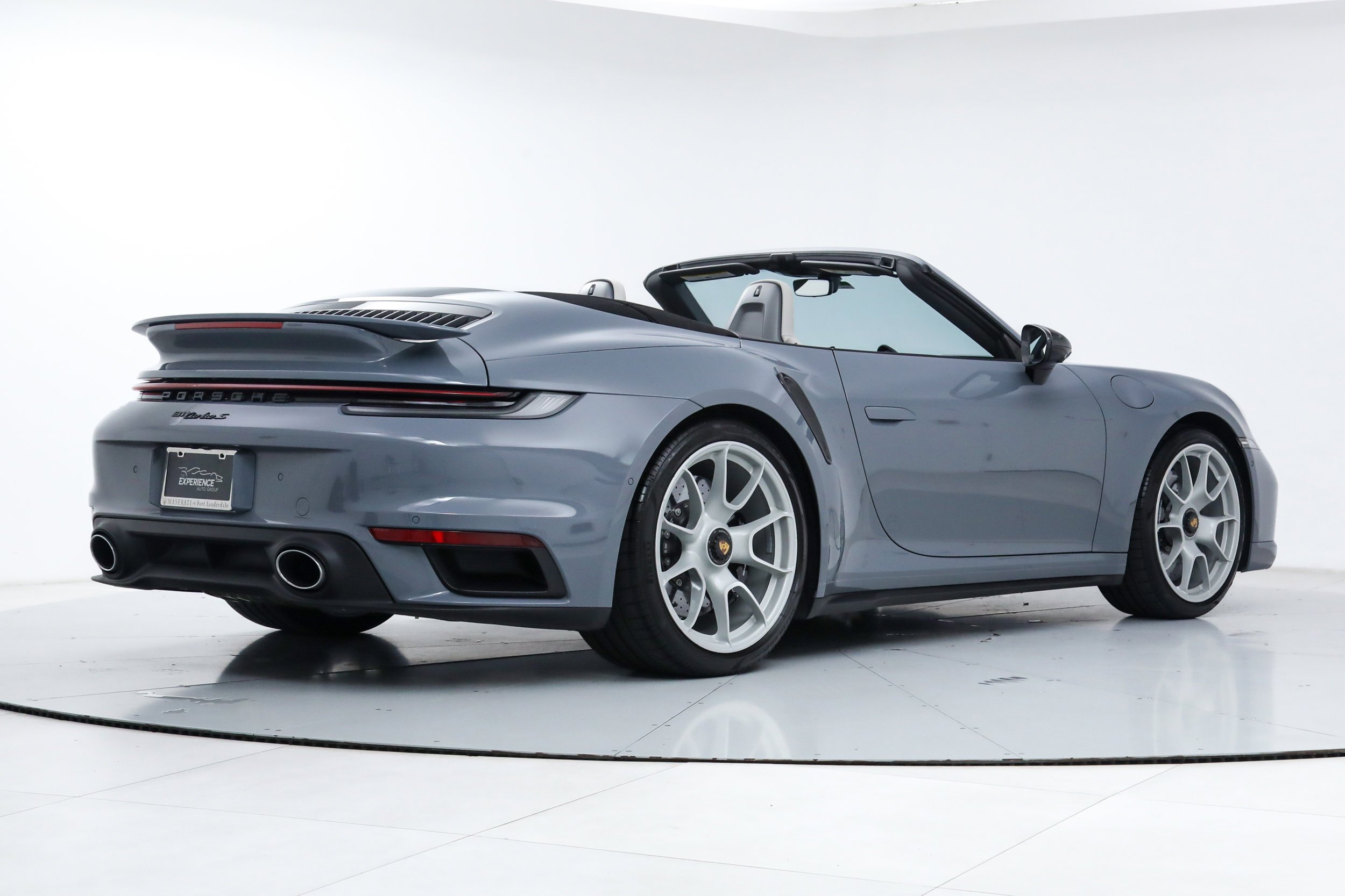 Used 2024 Gray Porsche Turbo S Cabriolet image 6