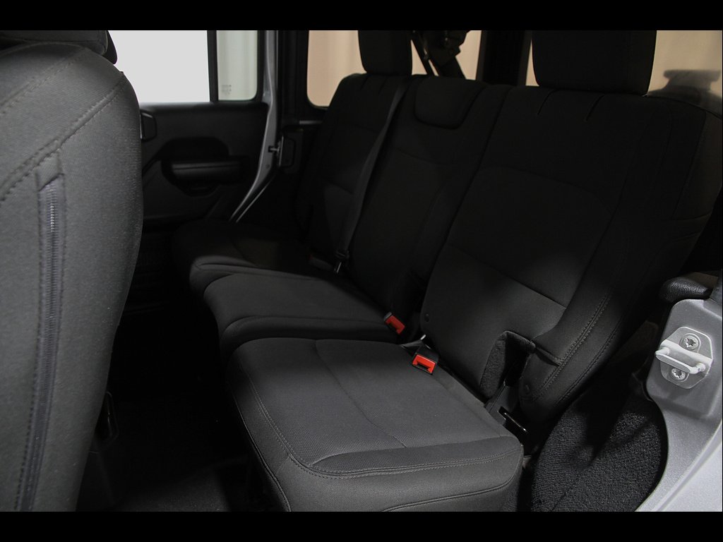 Used 2018 Billet Silver Metallic Clear Coat Jeep Sport S image 18
