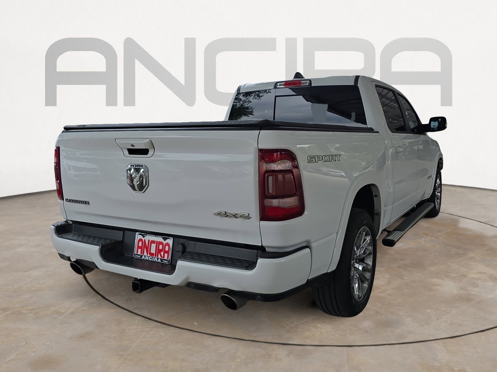 Used 2022 Bright White Clearcoat Ram Laramie image 8