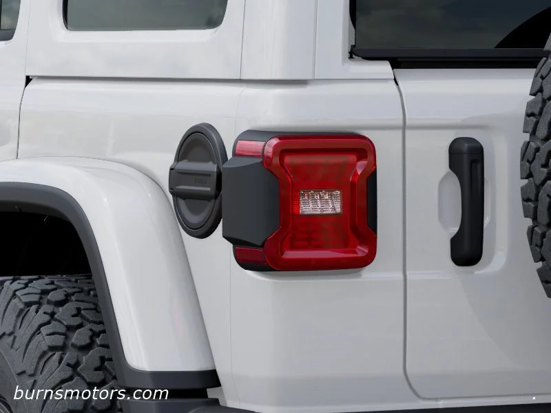 New 2026 Bright White Clear-Coat Exterior Paint Jeep Rubicon X 4-Door image 9