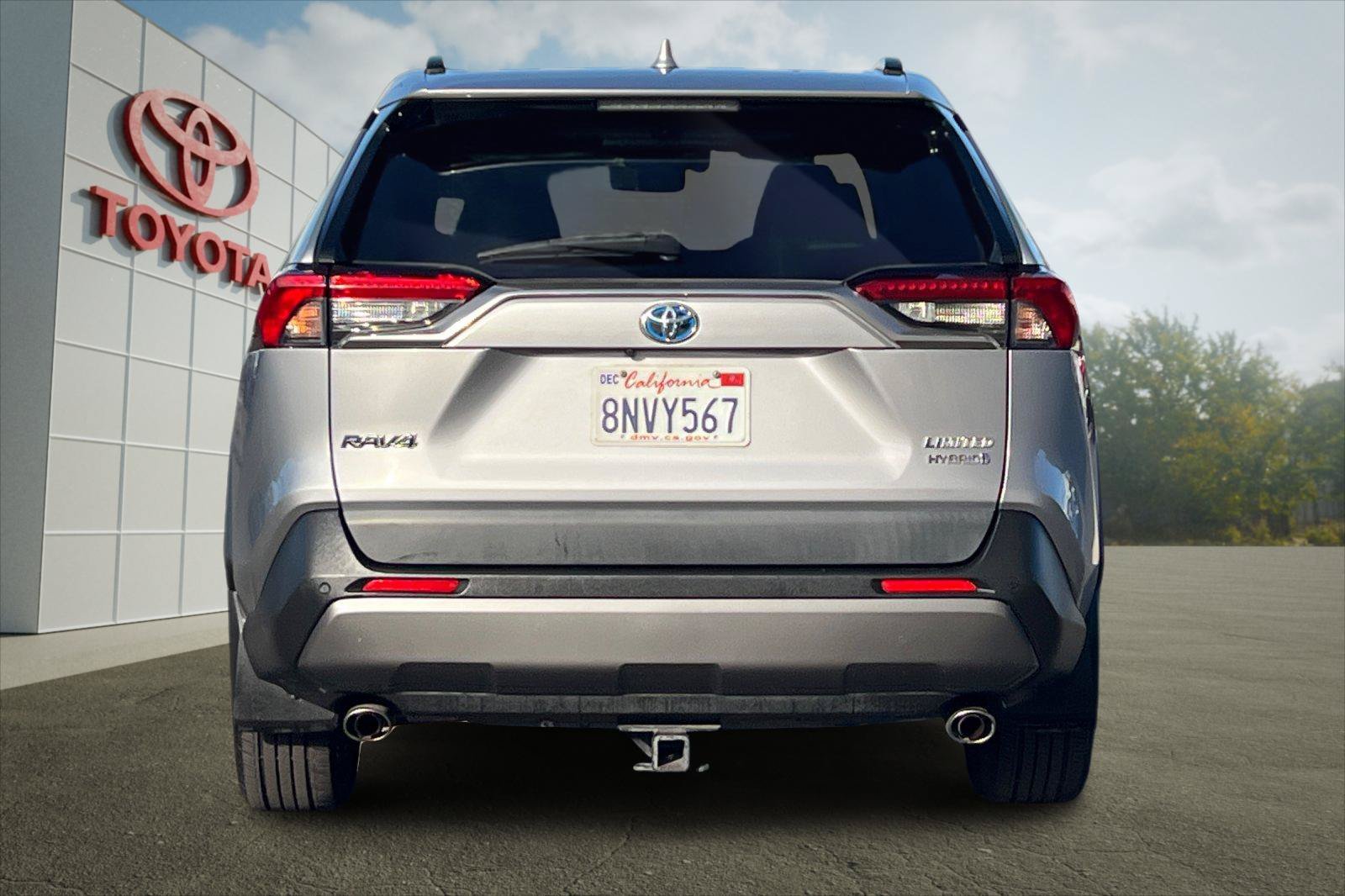 Certified Used 2019 Silver Sky Metallic Toyota Hybrid Limited image 4