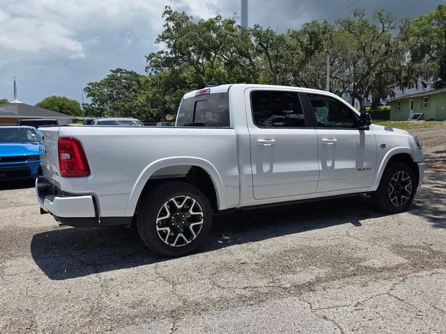 New 2026 Bright White Clear-Coat Exterior Paint RAM Laramie image 9