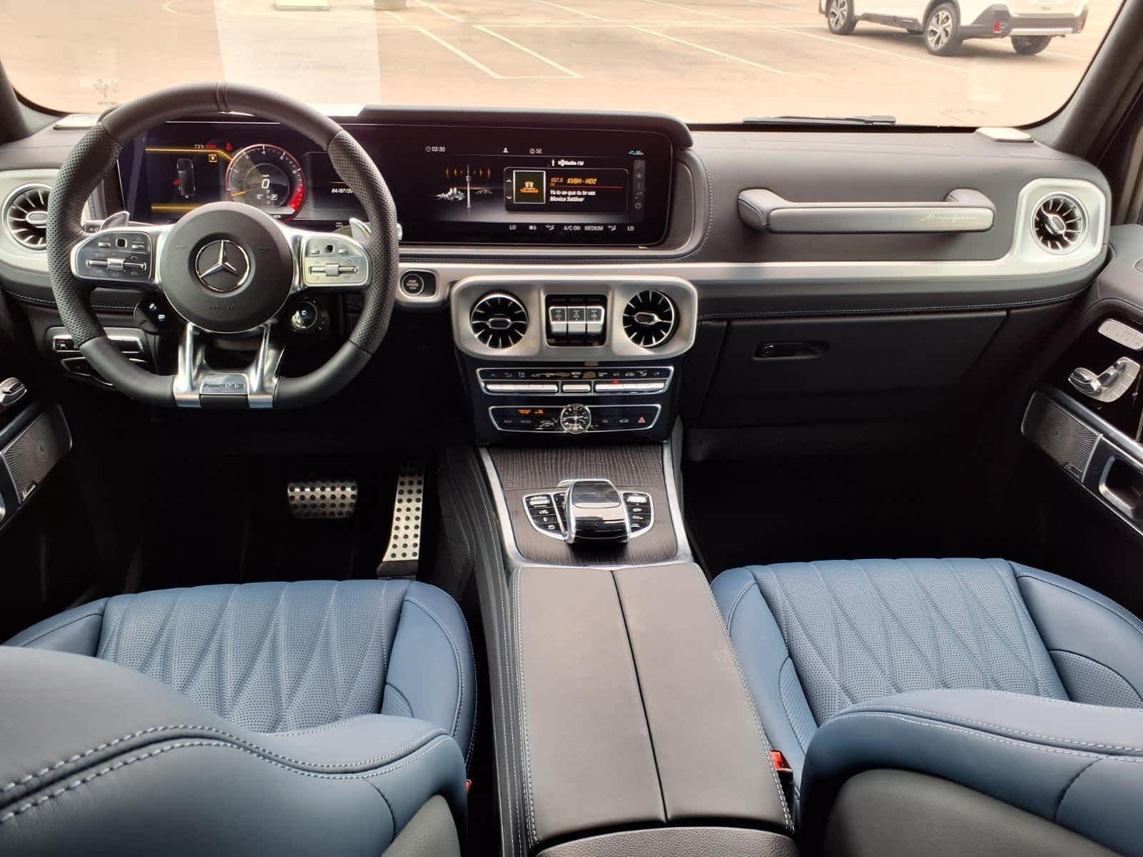Used 2024 MANUFAKTUR Moonlight White Metallic Mercedes-Benz AMG® G 63 image 9