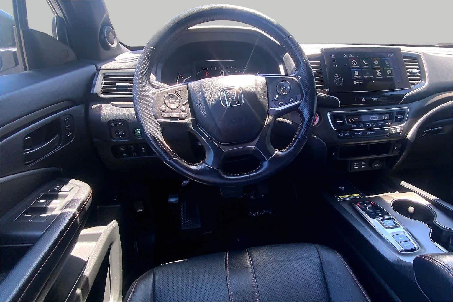 Used 2024 Lunar Silver Metallic Honda TrailSport image 6