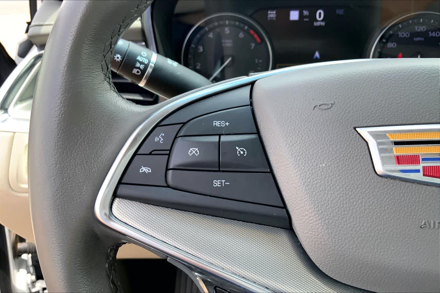 Certified Used 2021 Crystal White Tricoat Cadillac AWD Premium Luxury image 24