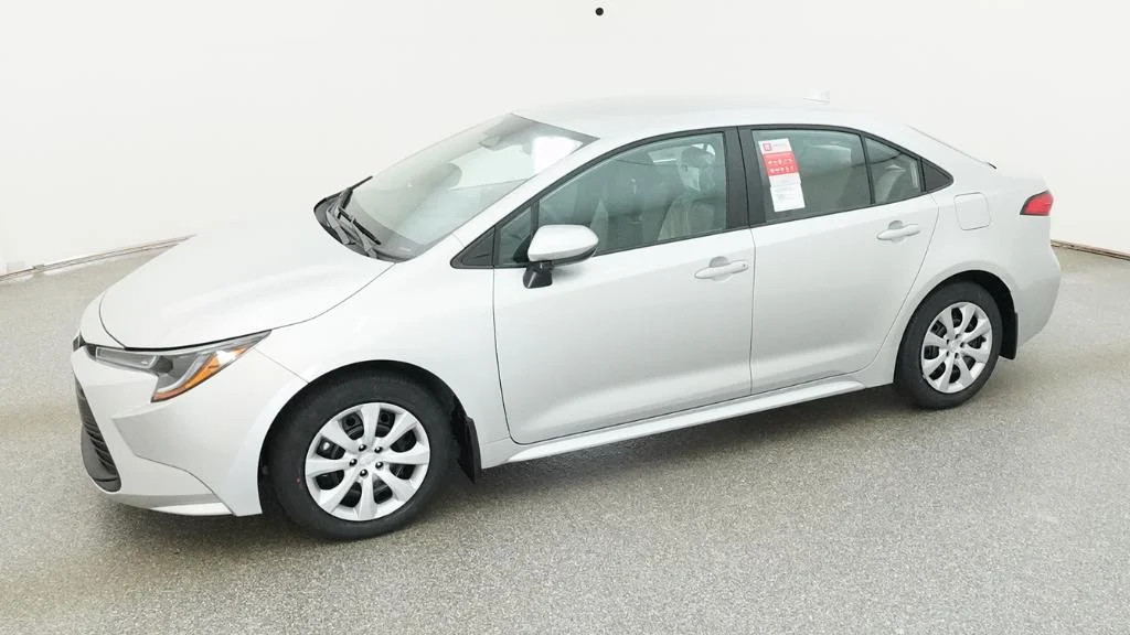 New 2026 Classic Silver Metallic Toyota LE image 45