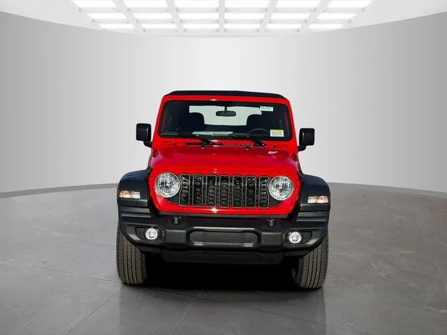 New 2026 Firecracker Red Clear-Coat Exterior Paint Jeep Sport image 2