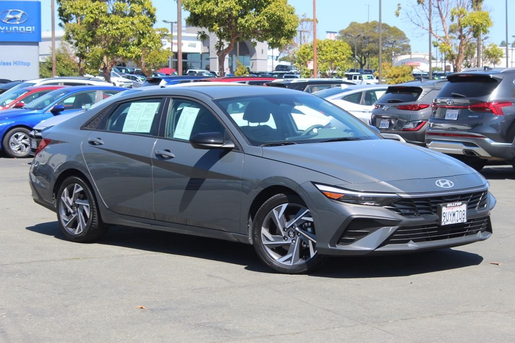 Certified Used 2025 Gray Hyundai SEL Sport image 1