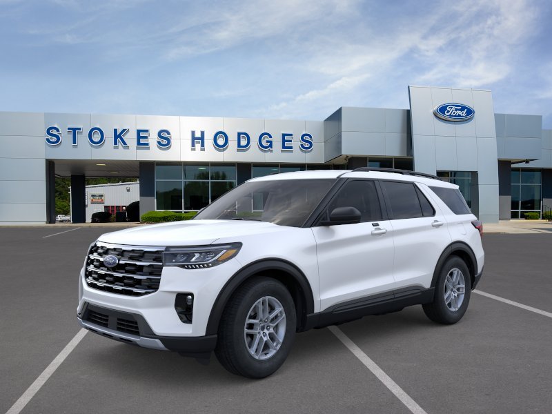 New 2026 Star White Metallic Tri-Coat Ford Active image 2
