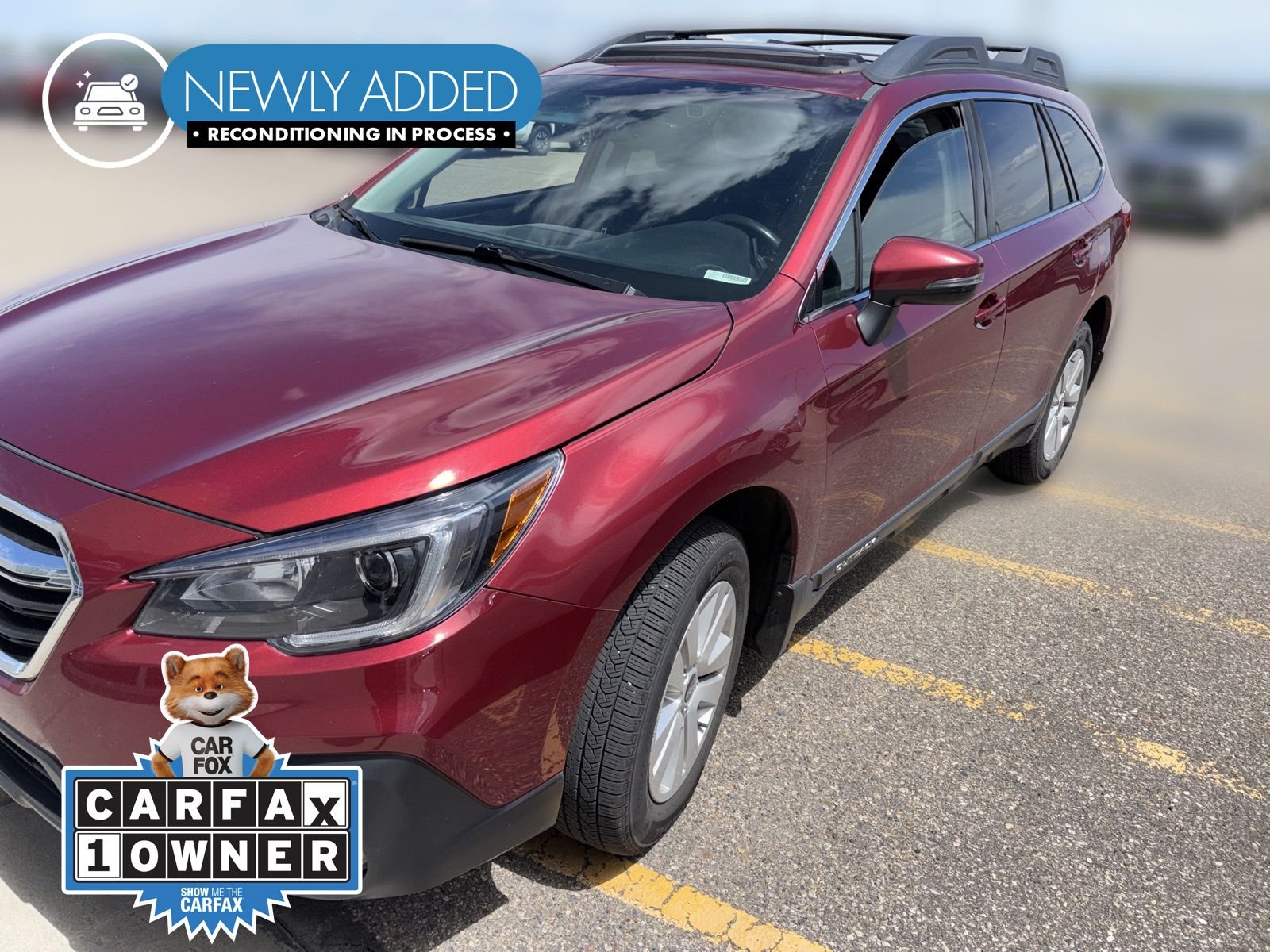 Used 2018 Red Subaru 2.5i Premium image 1