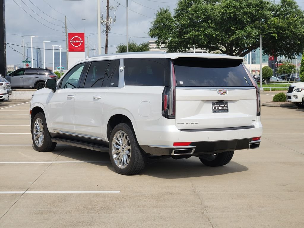 Used 2021 Crystal White Cadillac Premium image 5