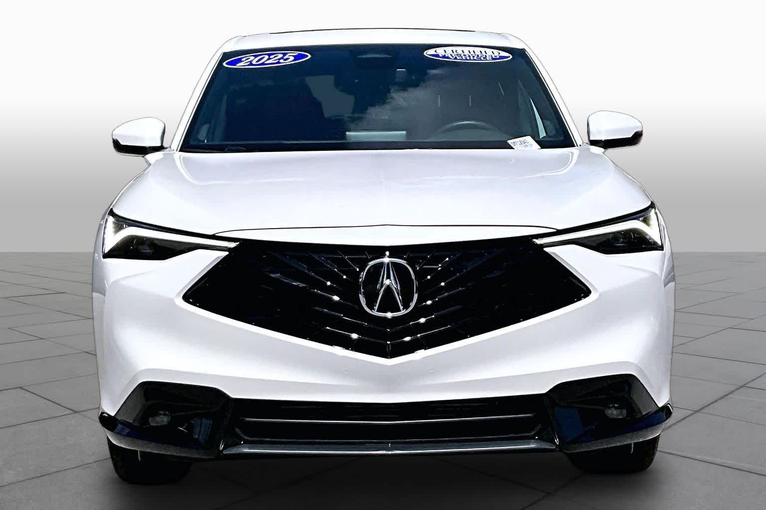 Used 2025 Platinum White Pearl Acura w/A-Spec Package image 3