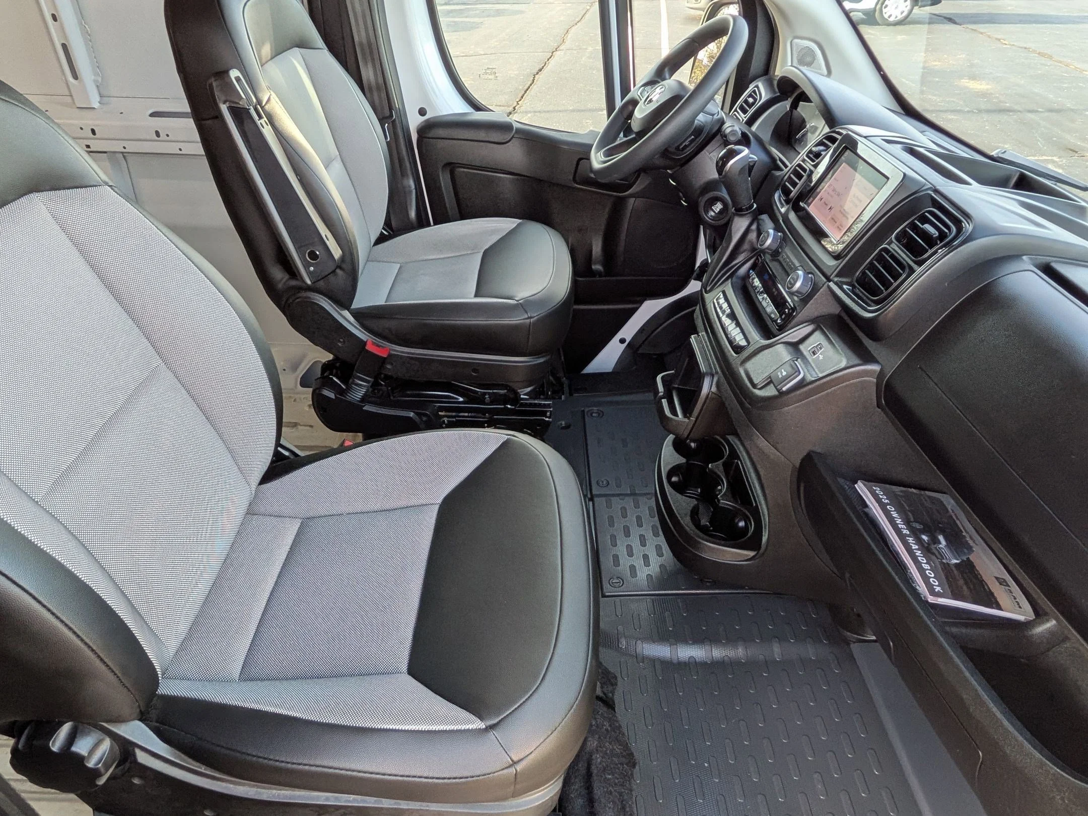 Used 2025 Bright White Clearcoat Ram High Roof image 22