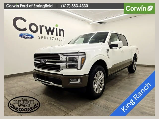 New 2026 Star White Metallic Tri-Coat Ford King Ranch® image 1