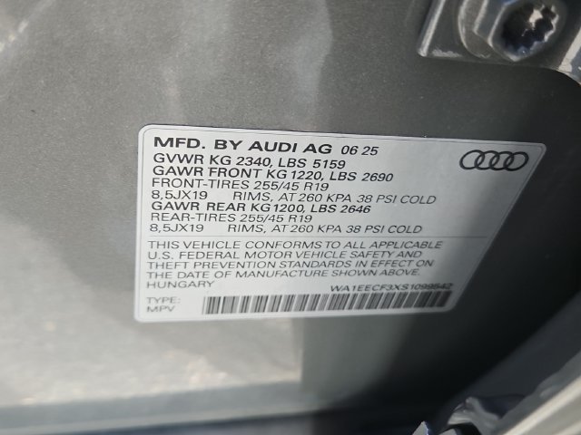 Used 2025 Gray Audi Premium Plus image 7