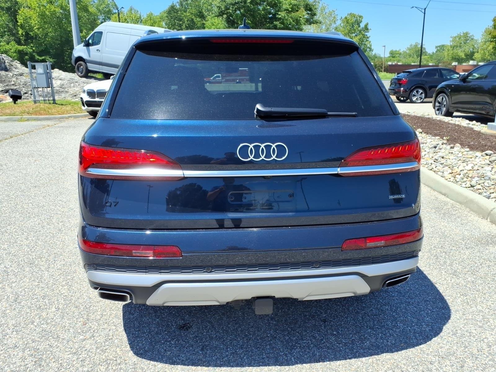 Used 2025 Waitomo Blue Metallic Audi Premium Plus image 7